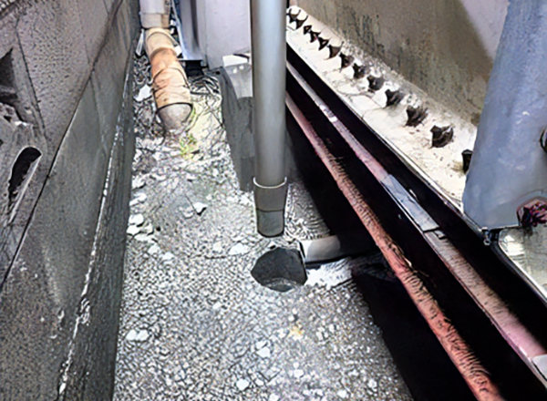 水抜菅・オーバーフロー管